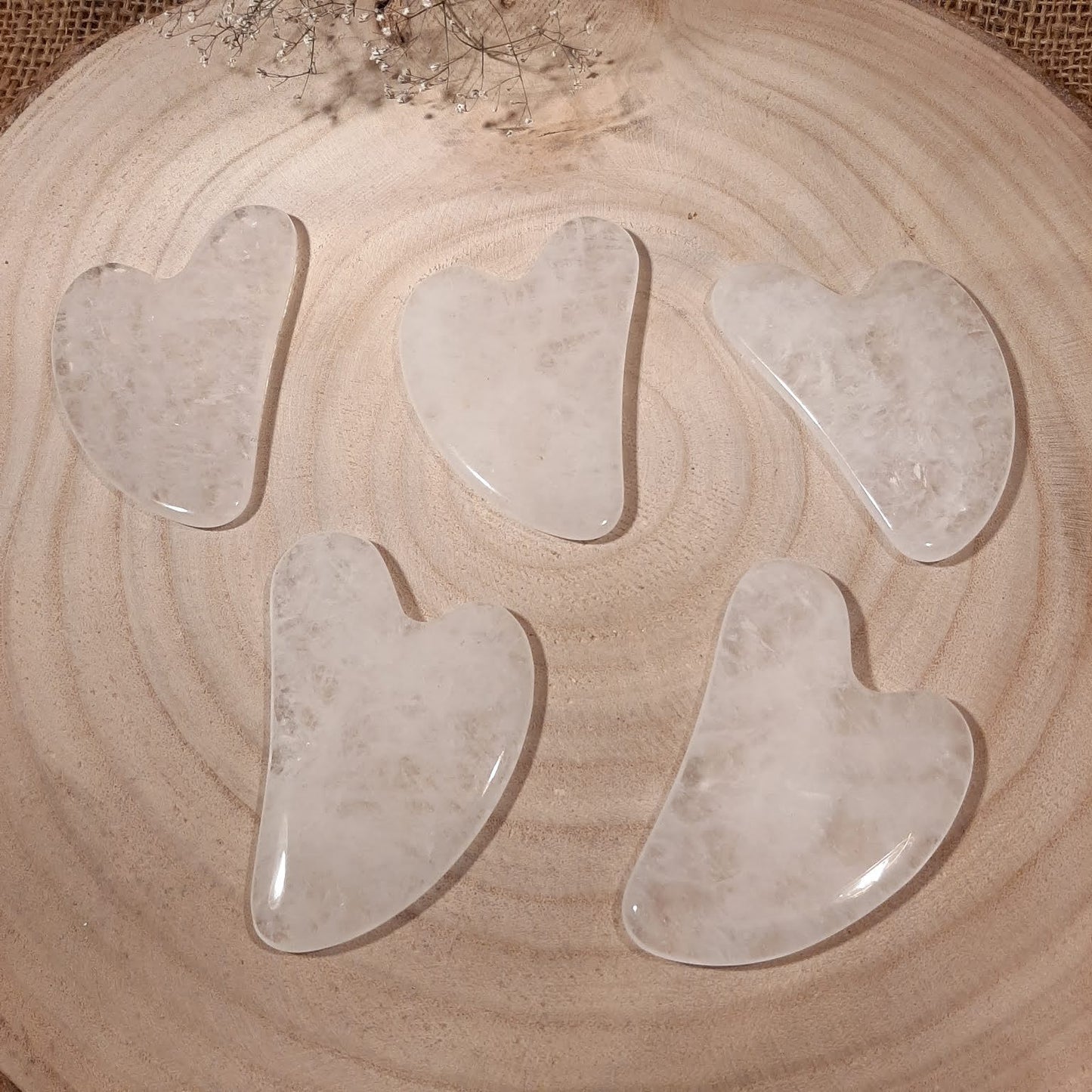 Gua sha "Bergkristall"