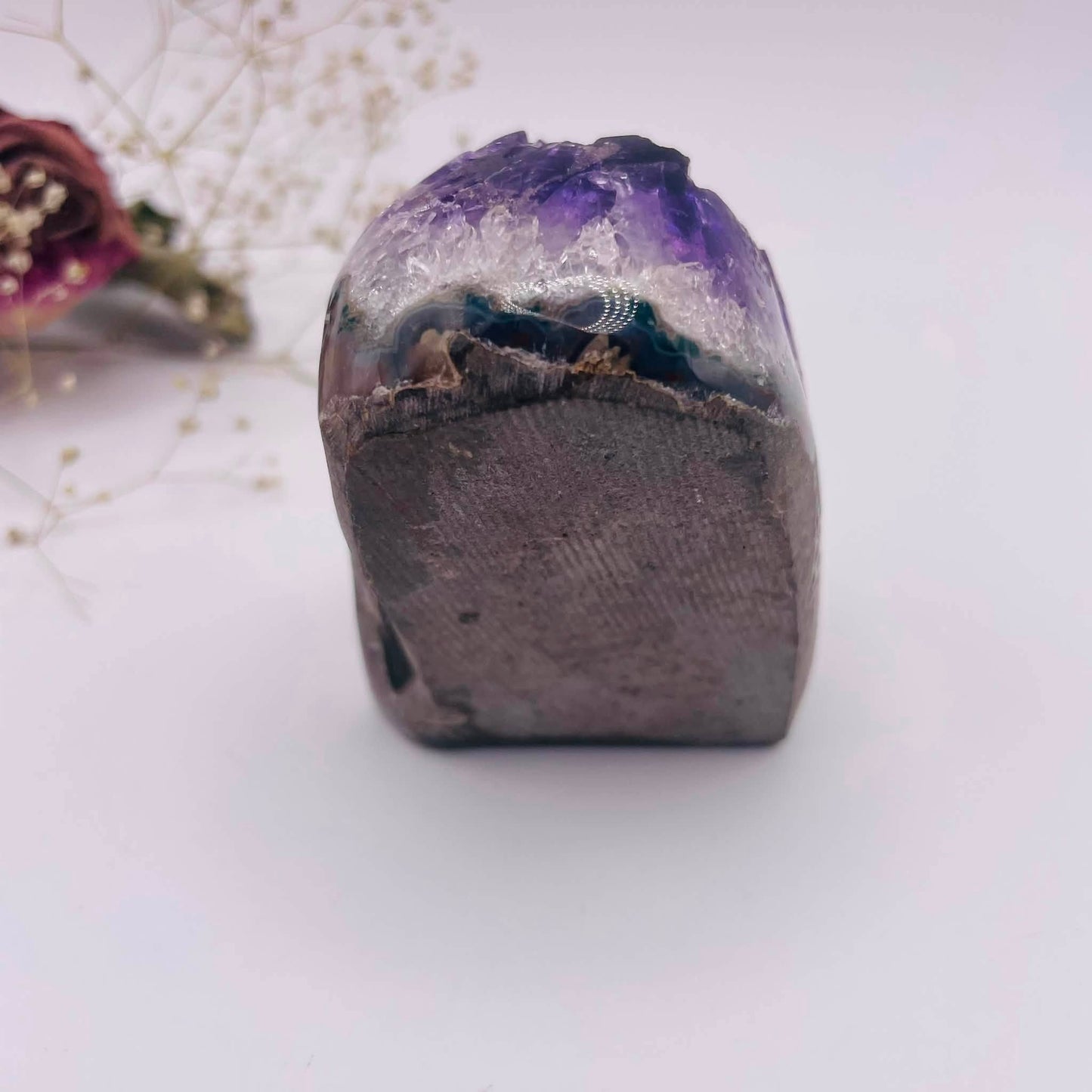 Amethyst Drusenstück – Unikat 5x3,5x6,5cm | Energetisierender Kraftstein