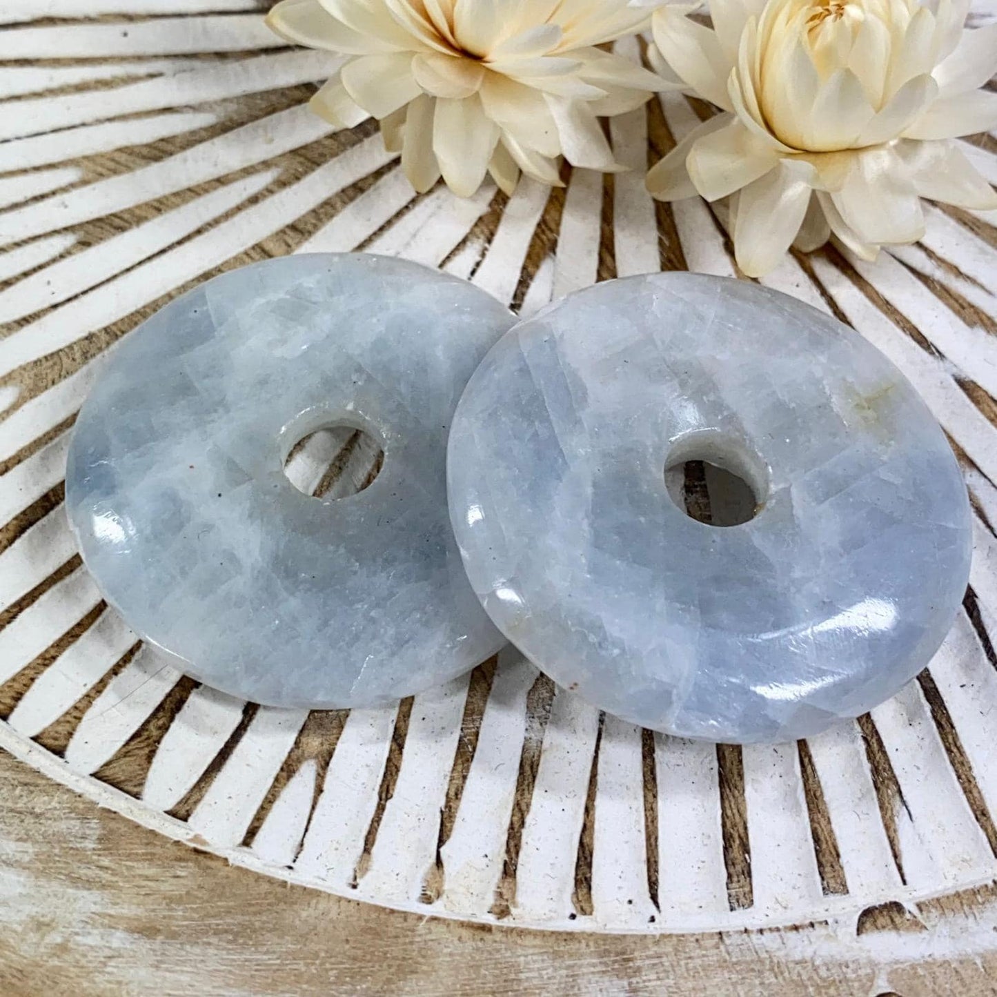 BLAUER CALZIT - Donut