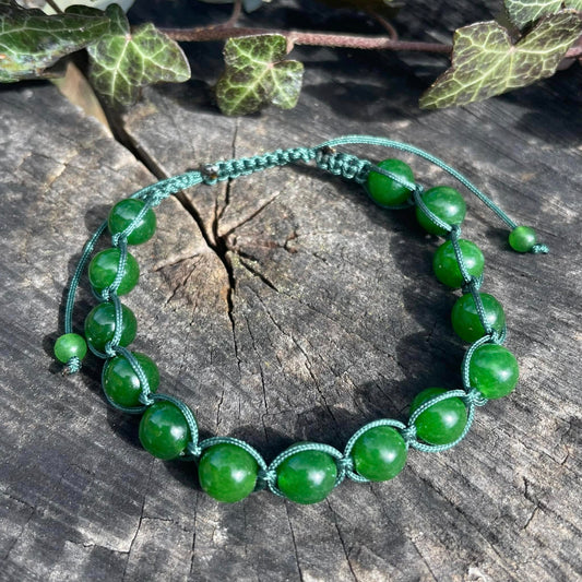 Buddha-Armband NEPHRIT