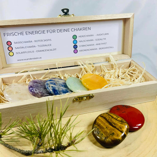 CHAKRENSTEINE Geschenkbox