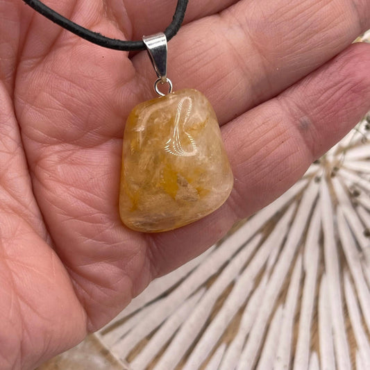 GOLDEN HEALER - Anhänger mit Silberöse Nr. 1