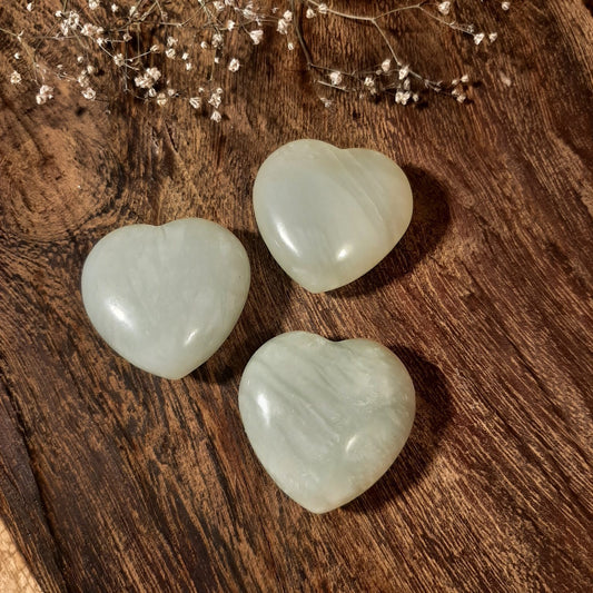Jade - Herz 30mm
