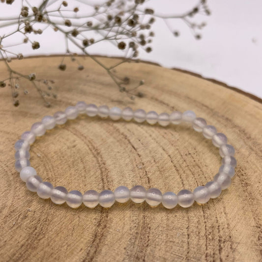 Kinderkugelarmband - Opalglas