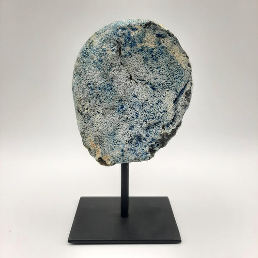Achat auf Metallständer "BLAU"