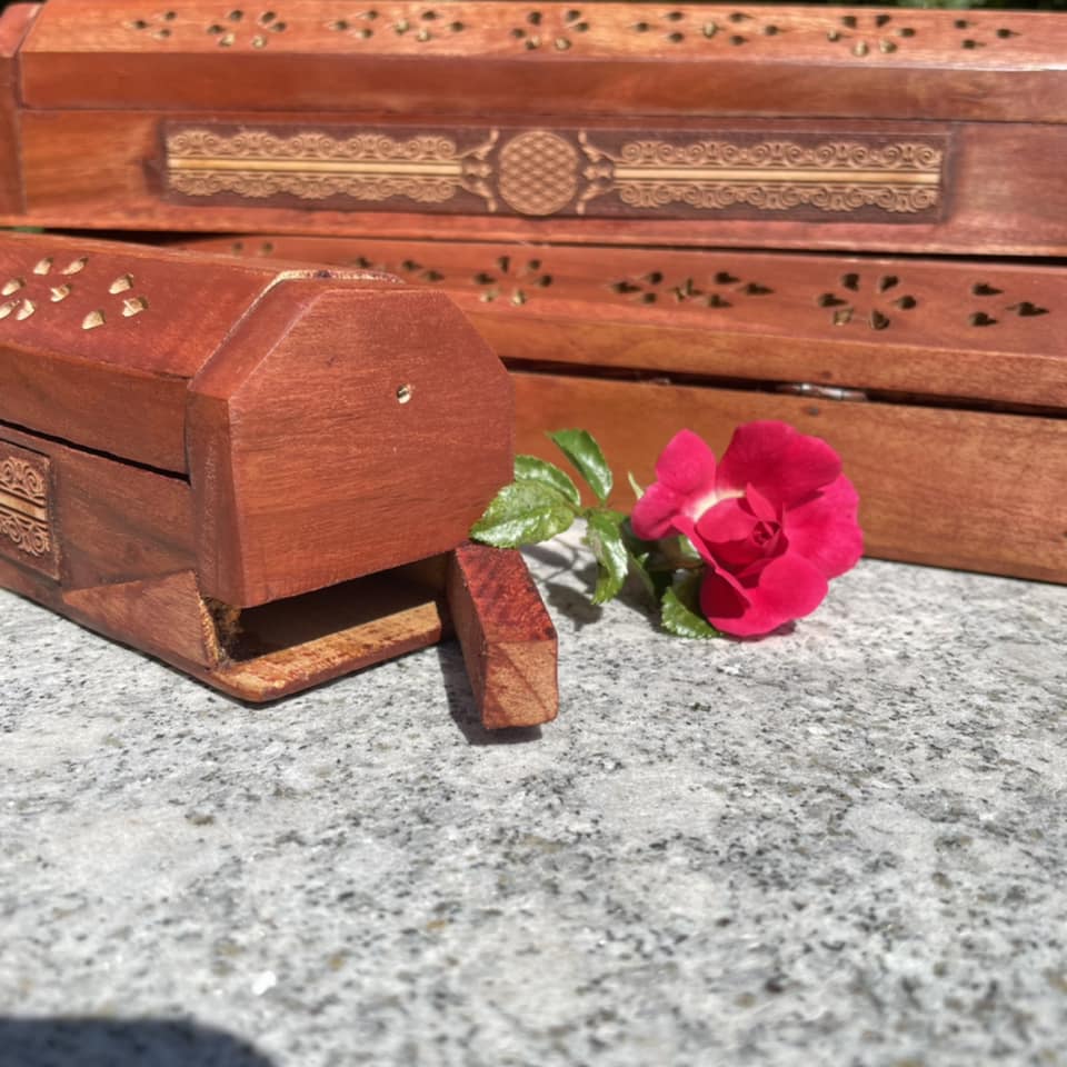 Räucherkisterl "BLUME DES LEBENS"