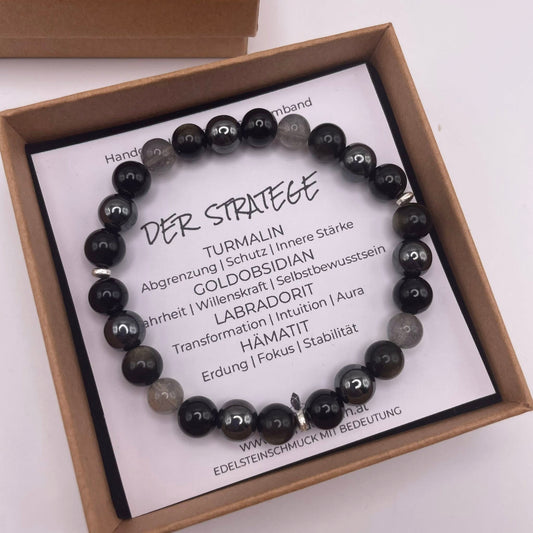 Armband "DER STRATEGE" & Silber