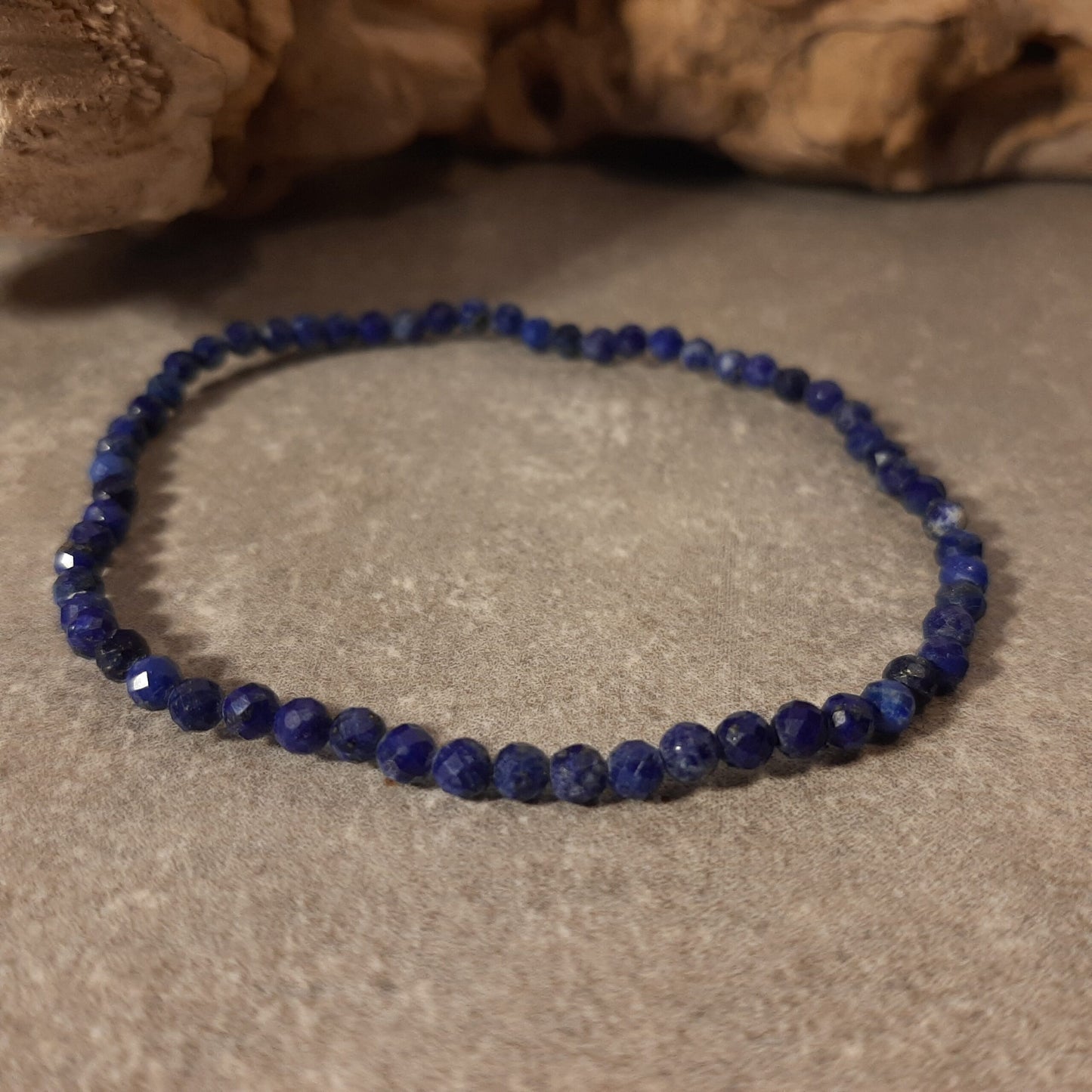Kugelarmband facettiert - Lapislazuli