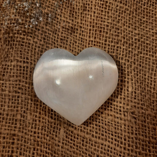 Selenit - Herz ca. 60mm