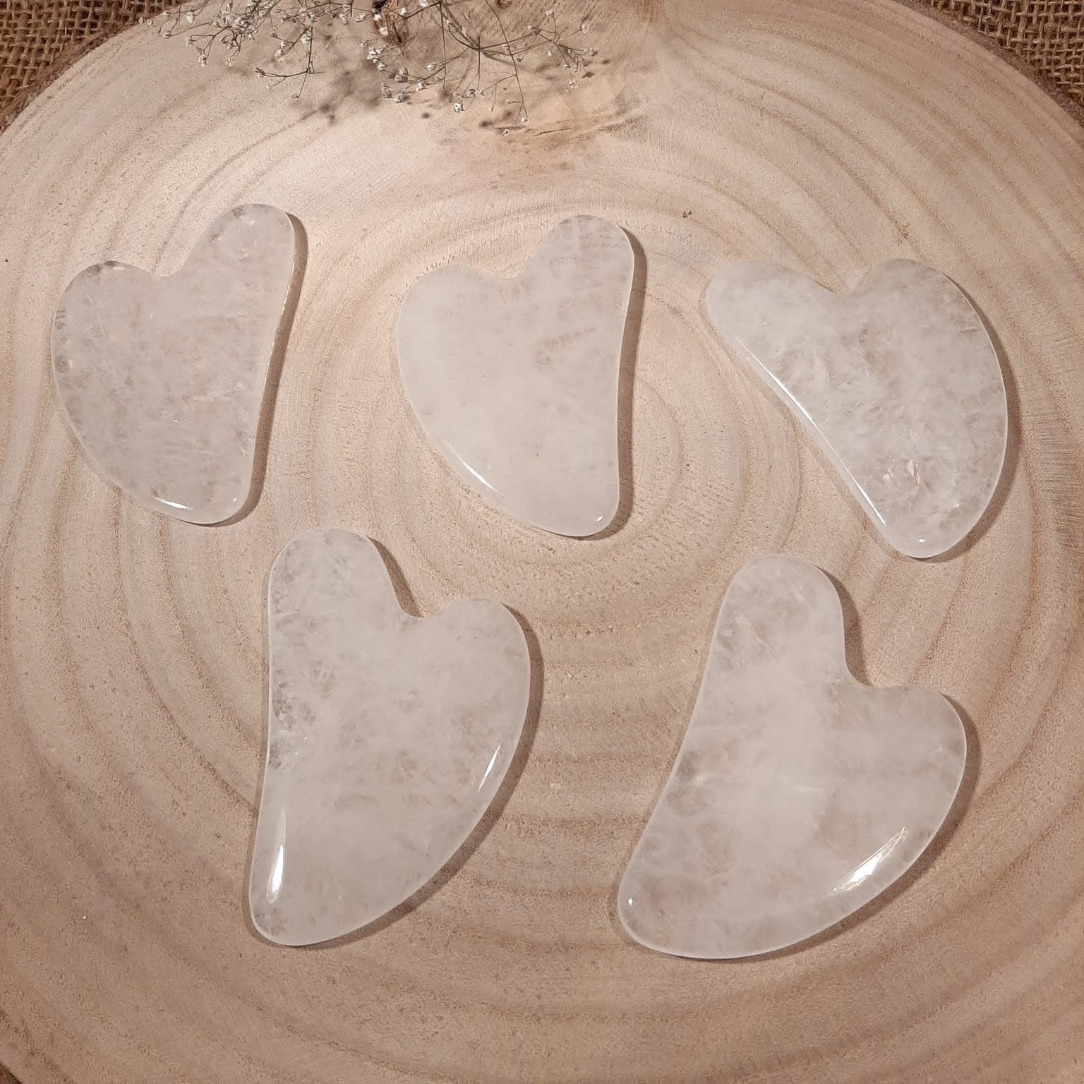 Gua sha "Bergkristall"