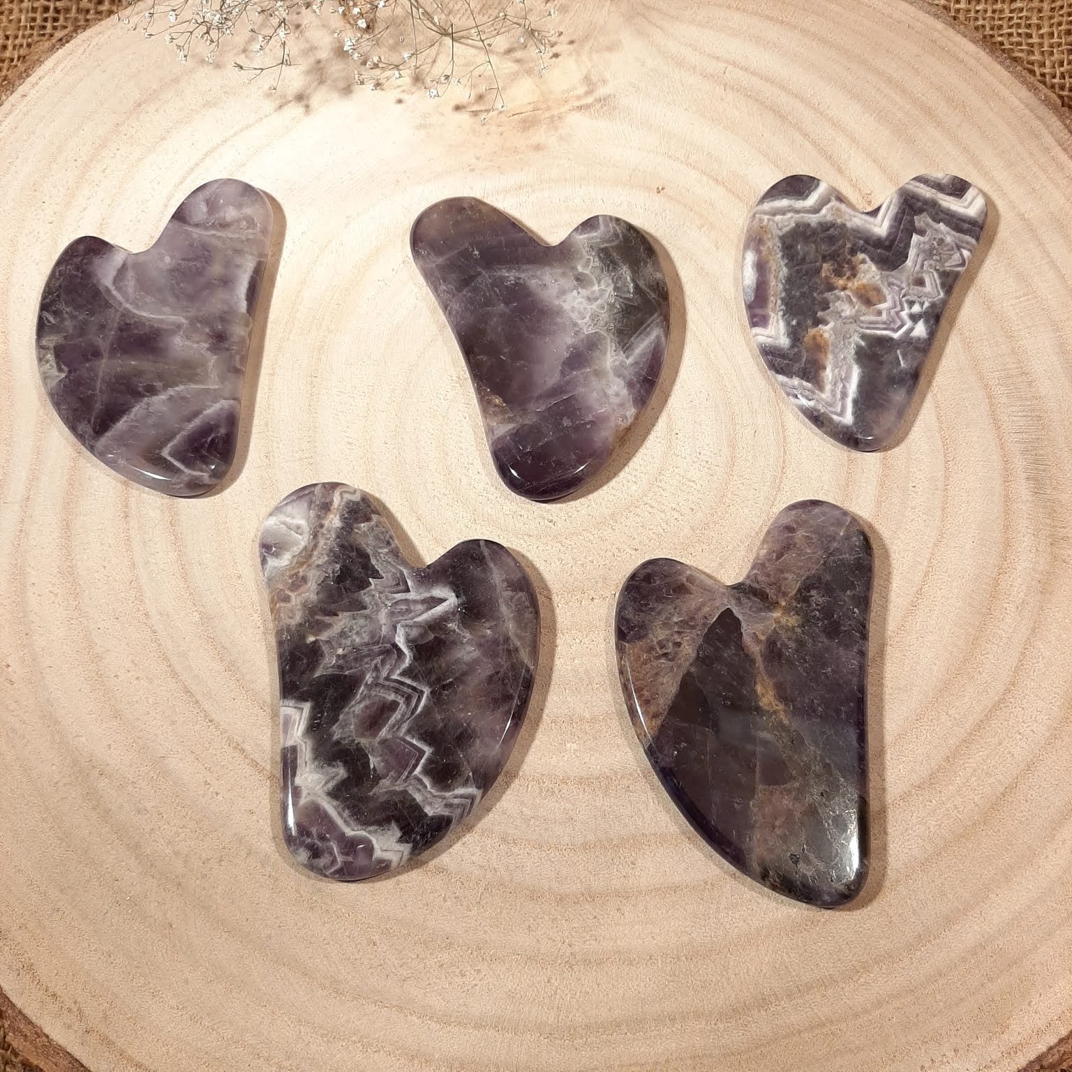 Gua sha "Amethyst"