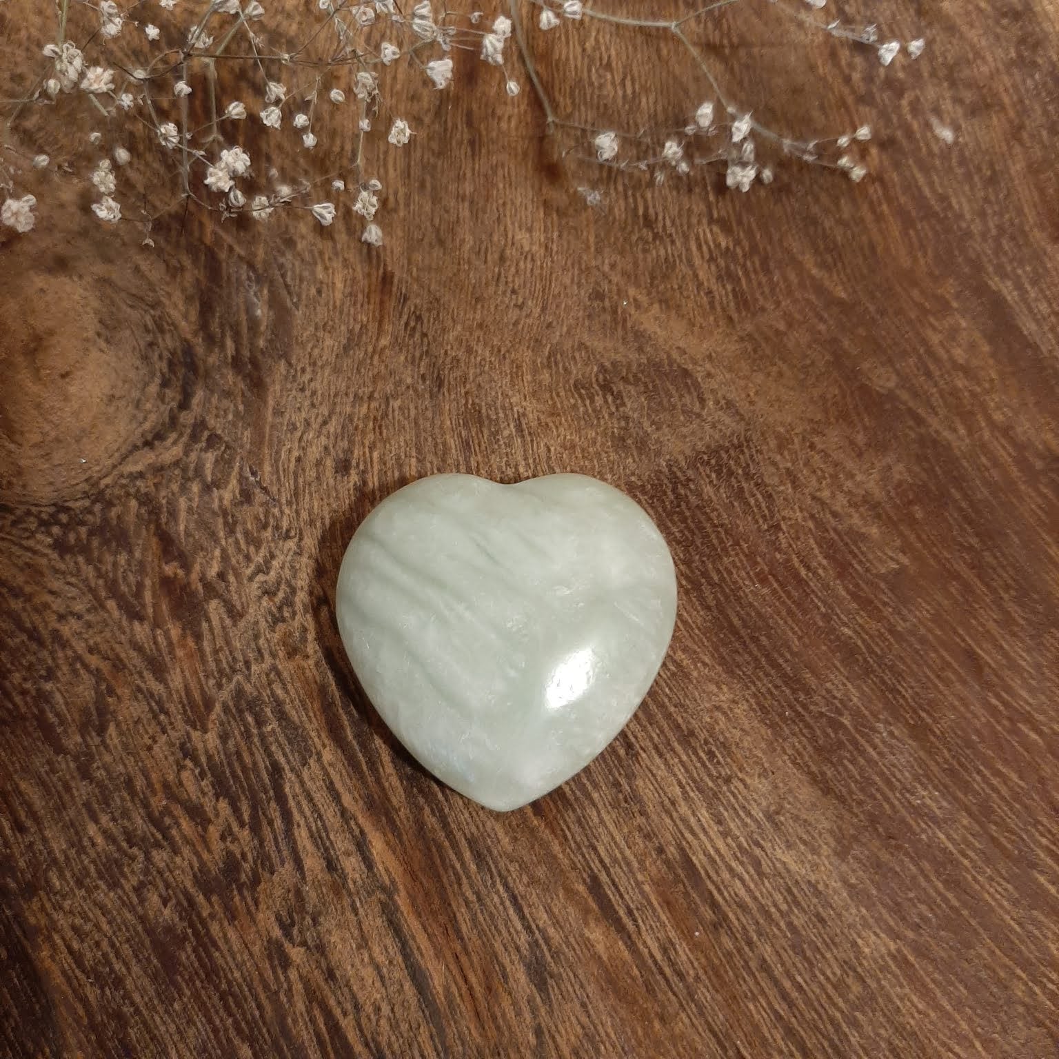 Jade - Herz 30mm