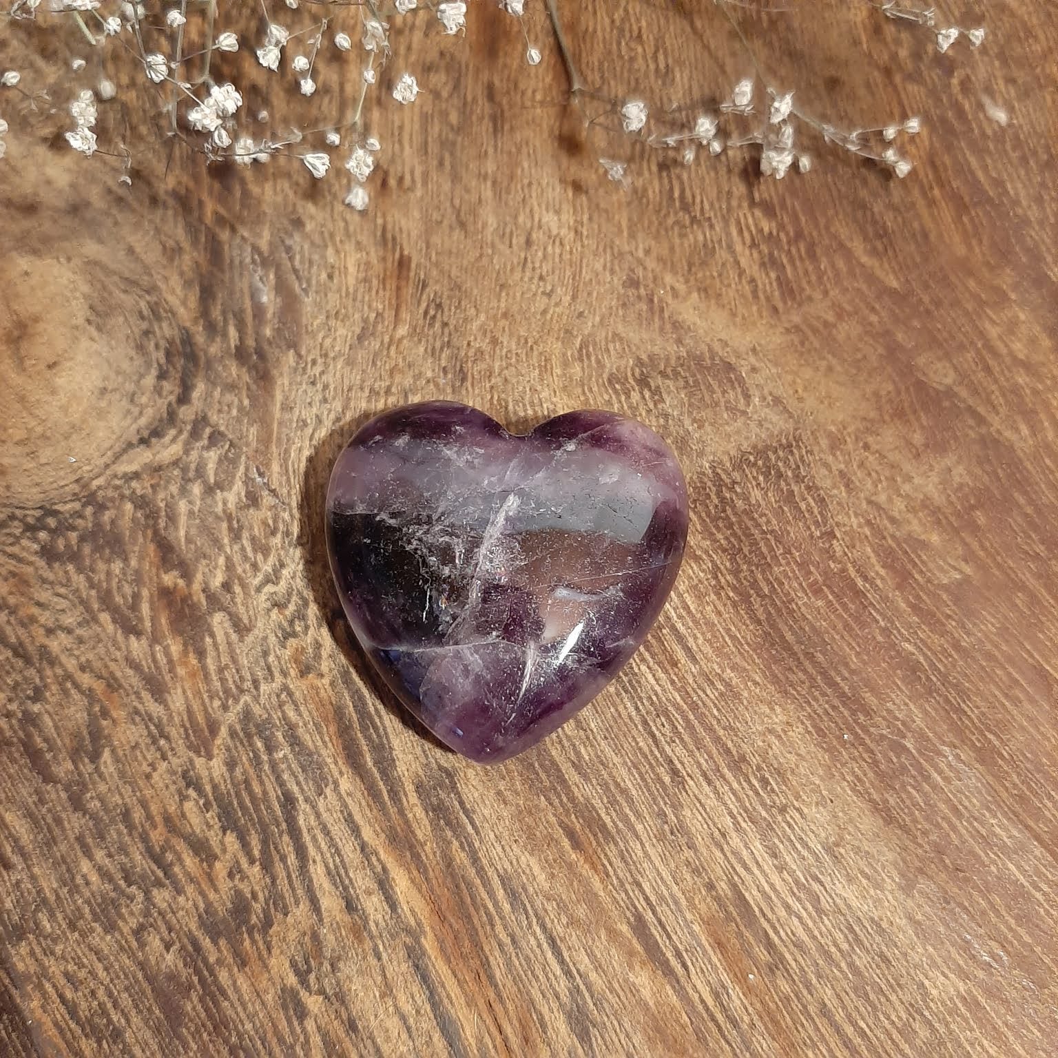 Amethyst - Herz 30mm