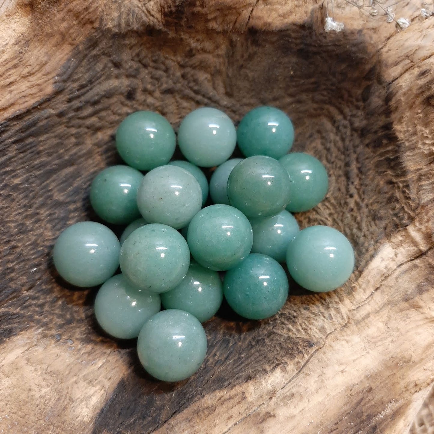 Edelstein-Kugeln 12mm - Aventurin