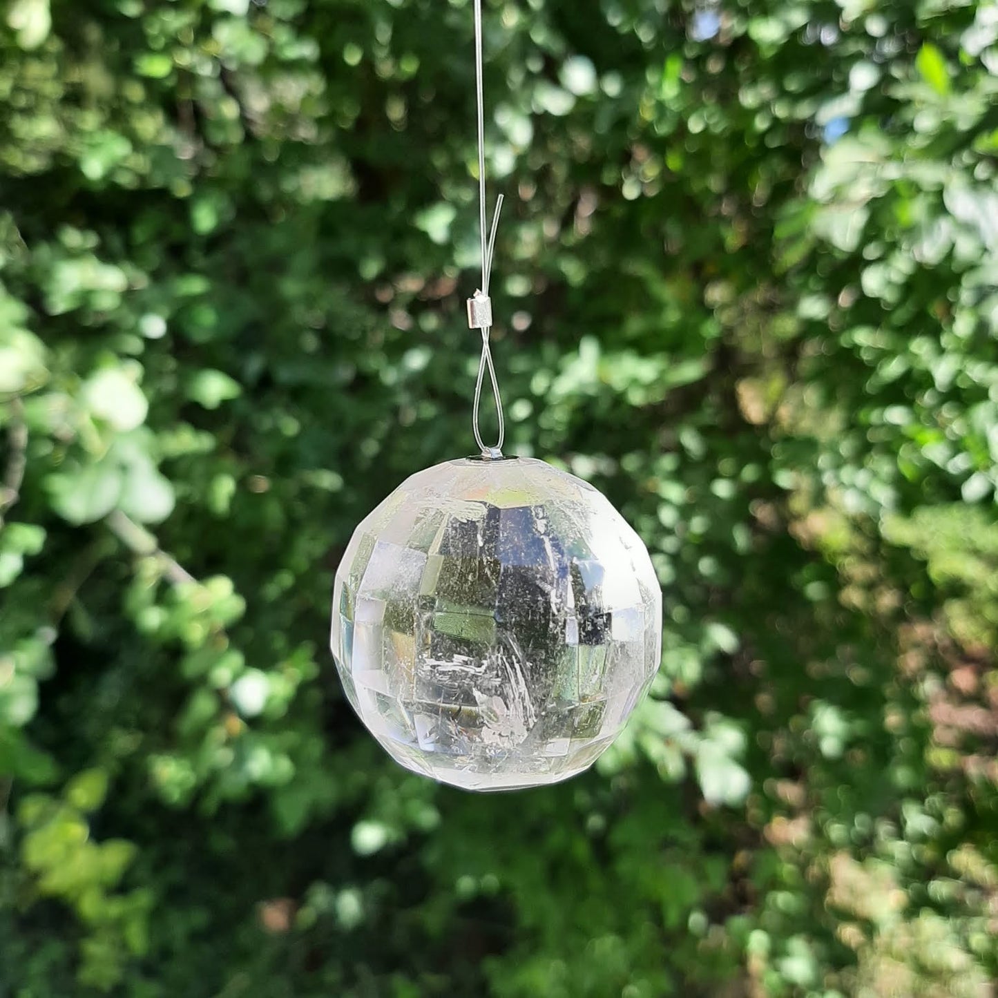 FENG SHUI Kristallkugel facettiert - Größe 37-38mm