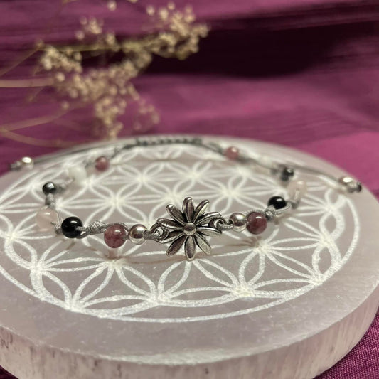Pullstring-Armband mit "Blümchen"
