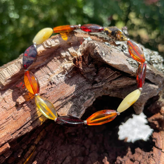 Bernstein-Armband "Navette"