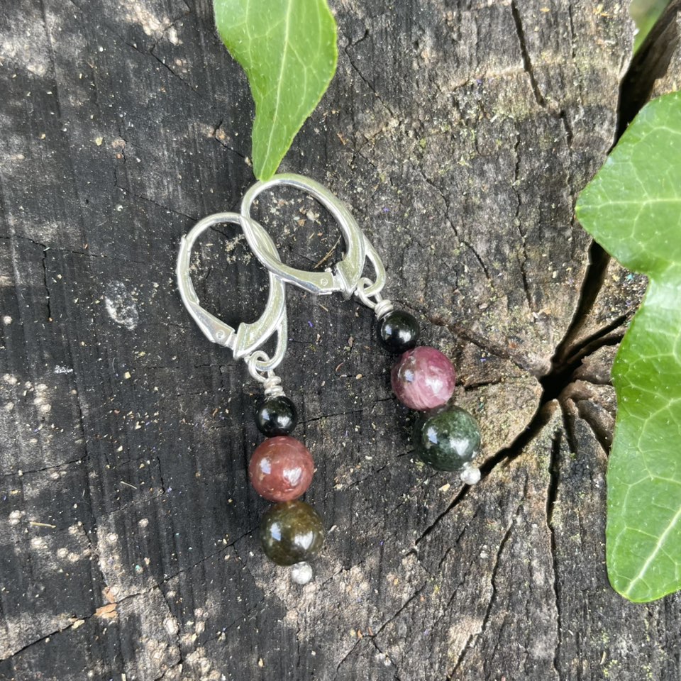 Ohrschmuck "TURMALIN-MIX"