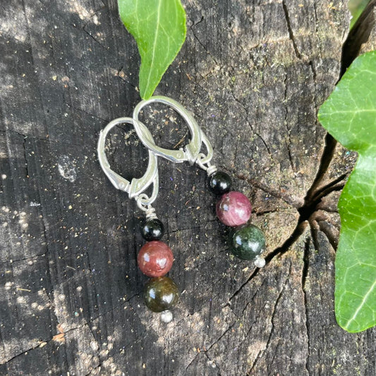 Ohrschmuck "TURMALIN-MIX"