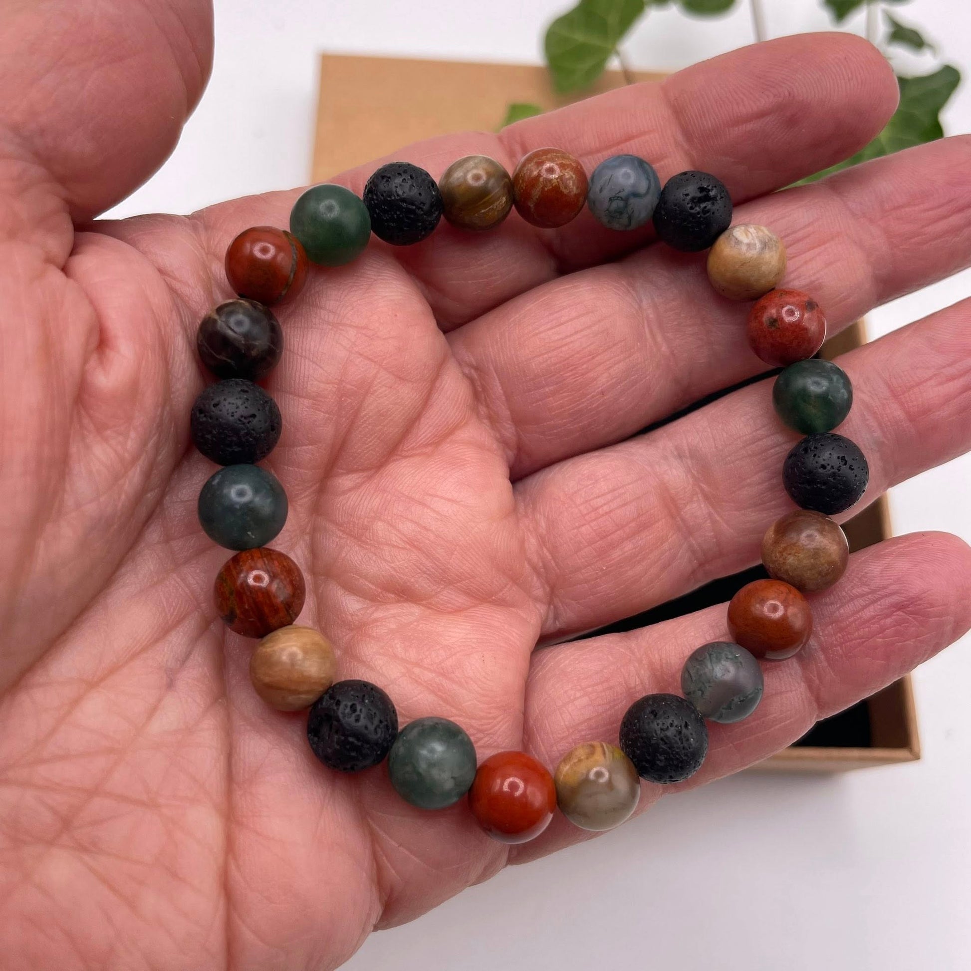 Armband DER ABENTEURER in Geschenkbox – Handgefertigt von WUNDERSTEIN
