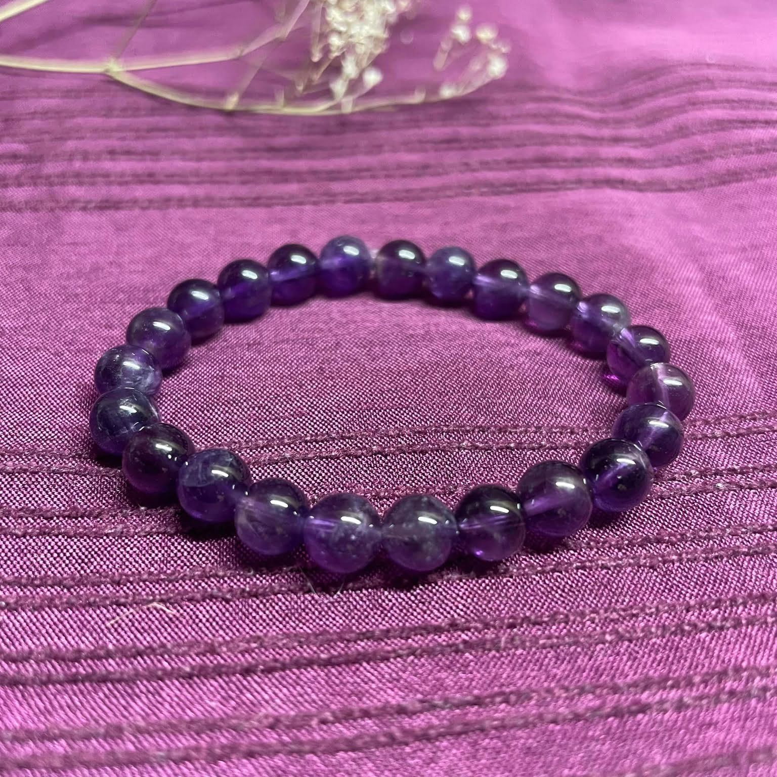 Kinderkugelarmband - Amethyst