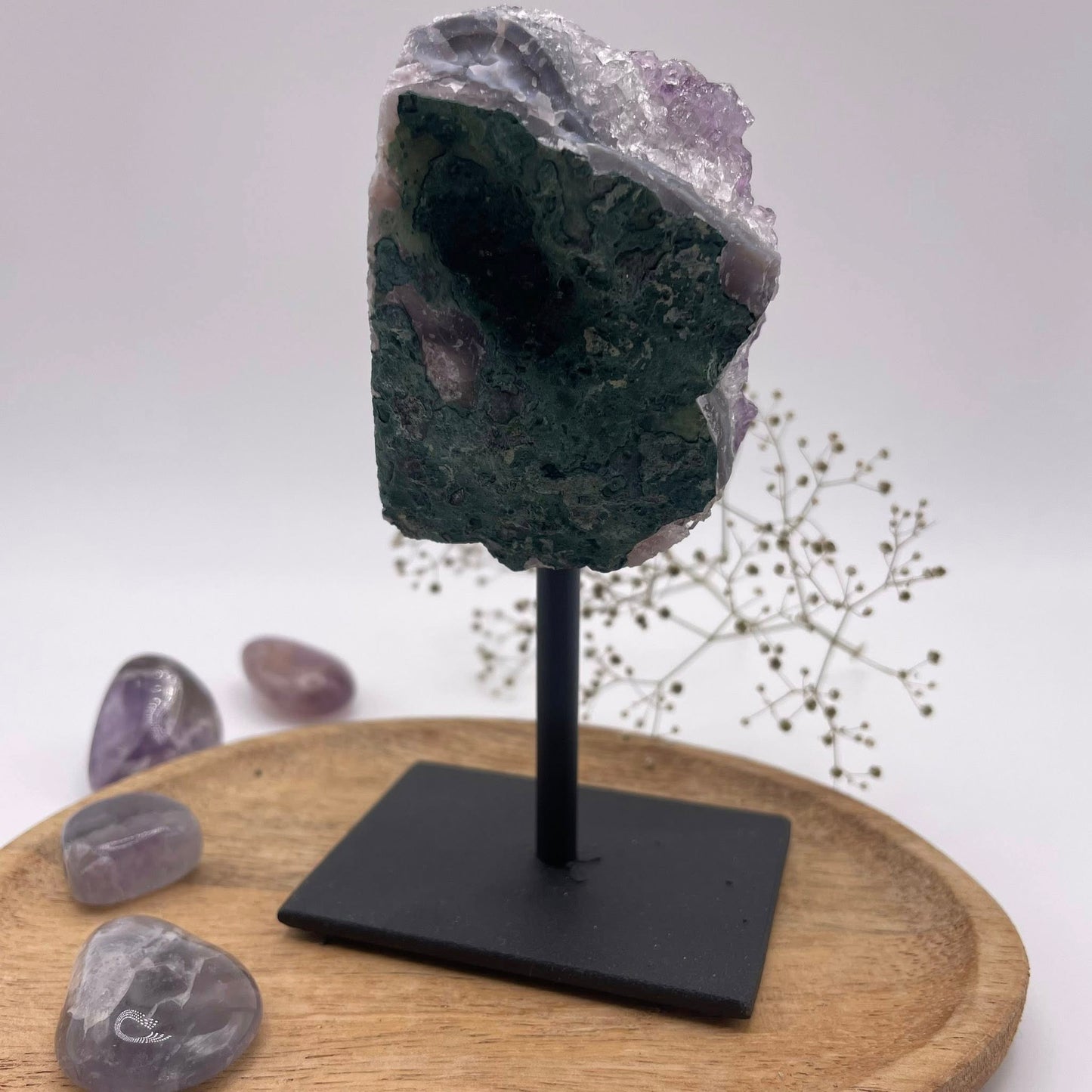 Amethyst auf Metallständer Nr. 4