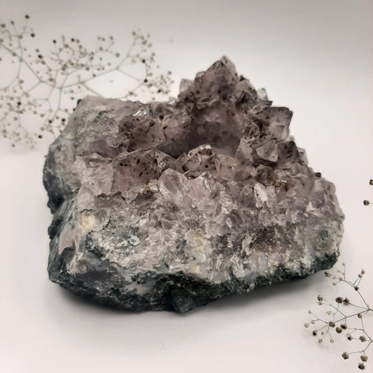 Amethyst-Teelichthalter Nr 5.