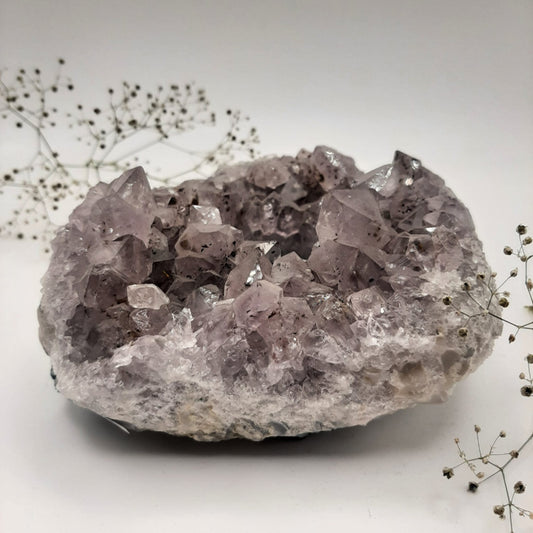 Amethyst-Teelichthalter Nr 6.