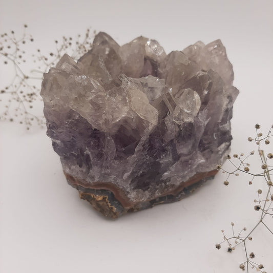 Amethyst-Teelichthalter Nr 4.