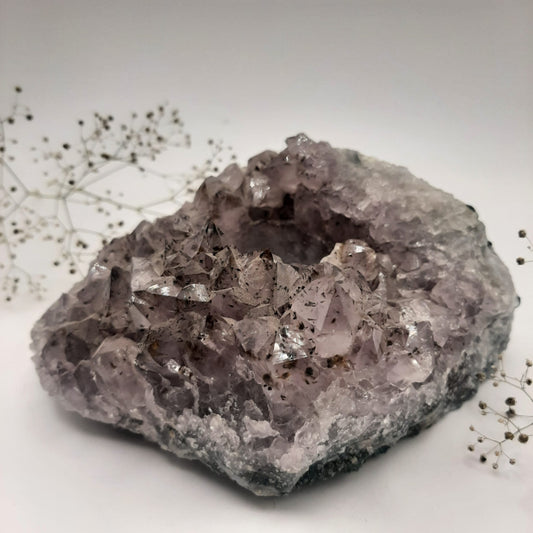 Amethyst-Teelichthalter Nr 5.