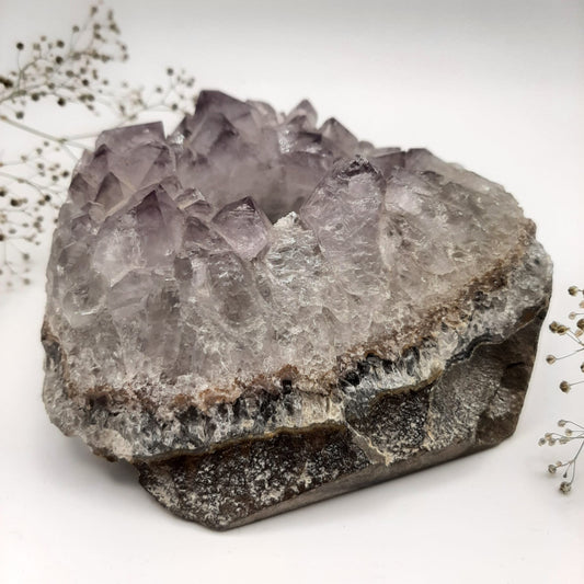Amethyst-Teelichthalter Nr 7.