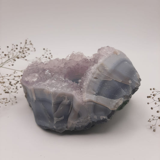 Amethyst-Teelichthalter Nr 9.