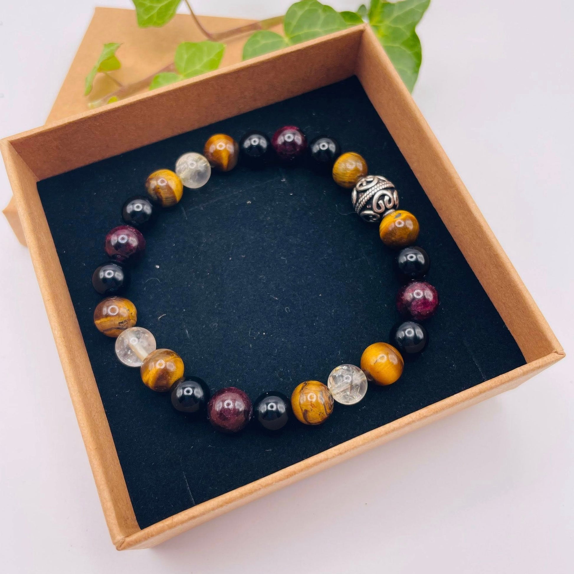 Armband DER ANFÜHRER Silber in Geschenkbox – Handgefertigt von WUNDERSTEIN
