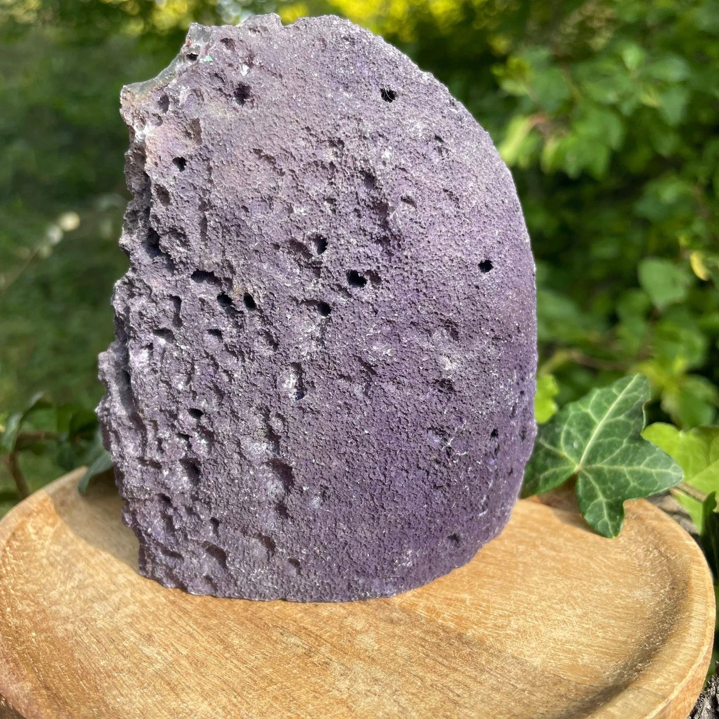 Violetter Achat-Basecut