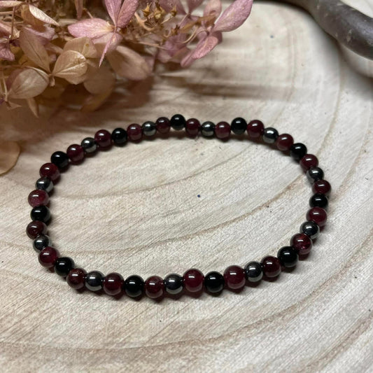 Armband "BASISCHAKRA" 4mm