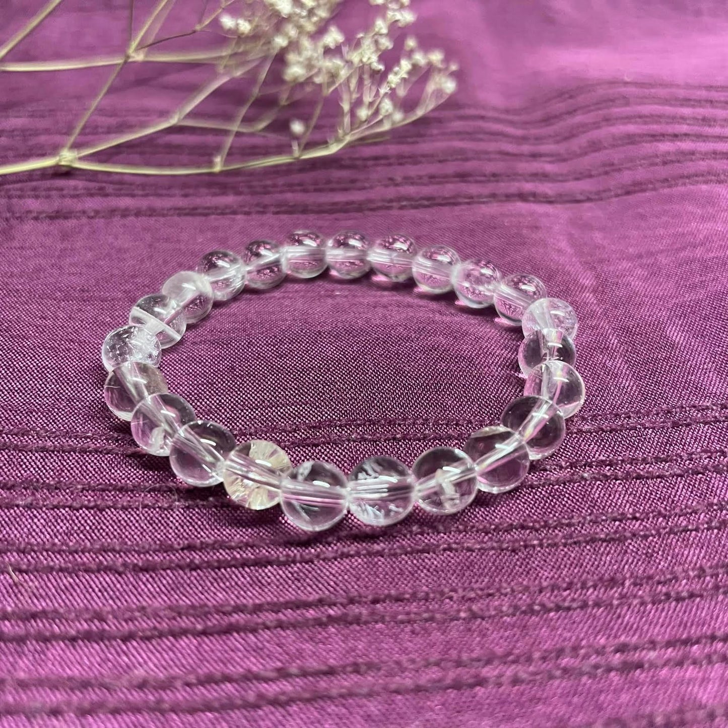 Kinderkugelarmband - Bergkristall