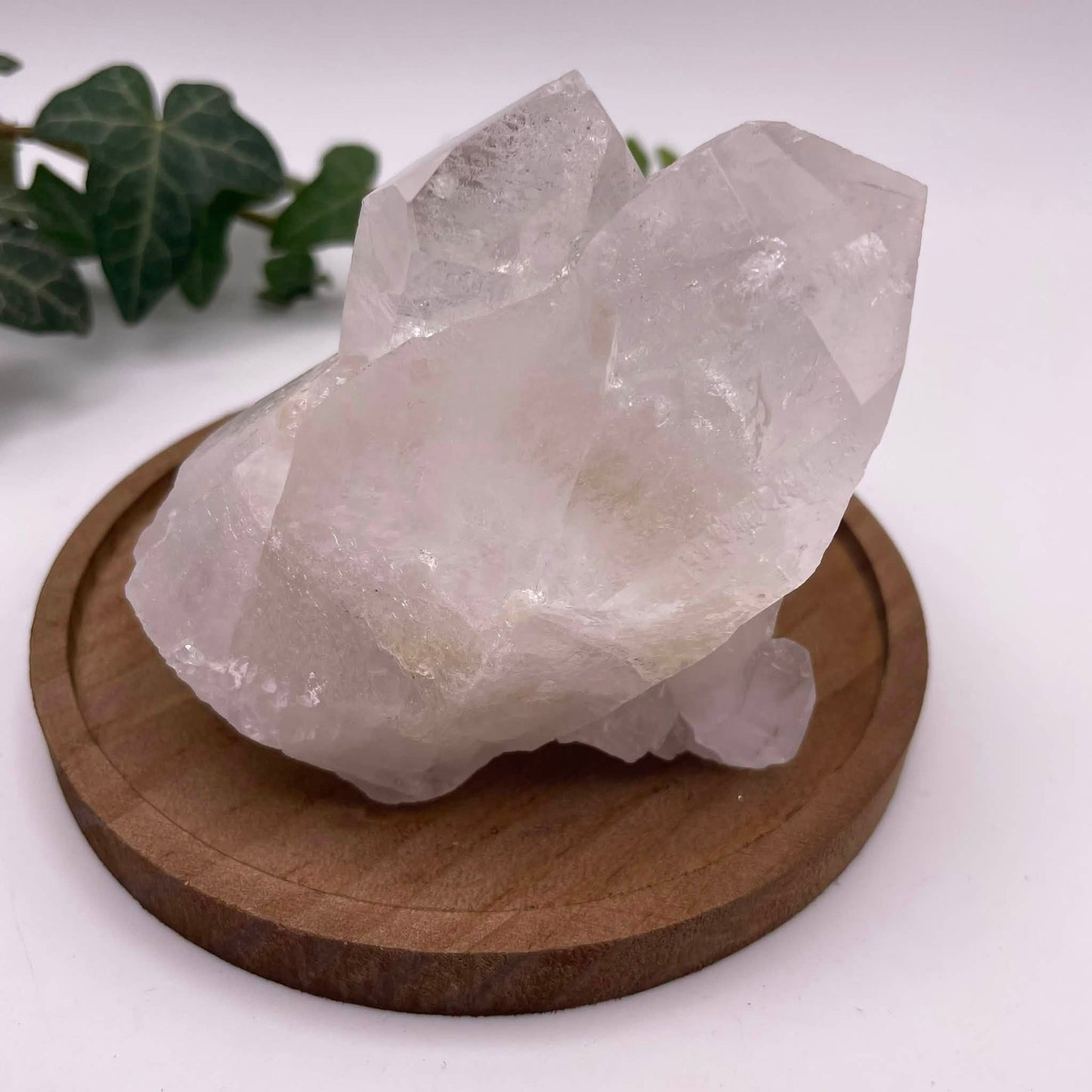 Bergkristallstufe Nr. 7 – funkelnde Kristallspitzen, Unikat von WUNDERSTEIN, ca. 8×7 cm
