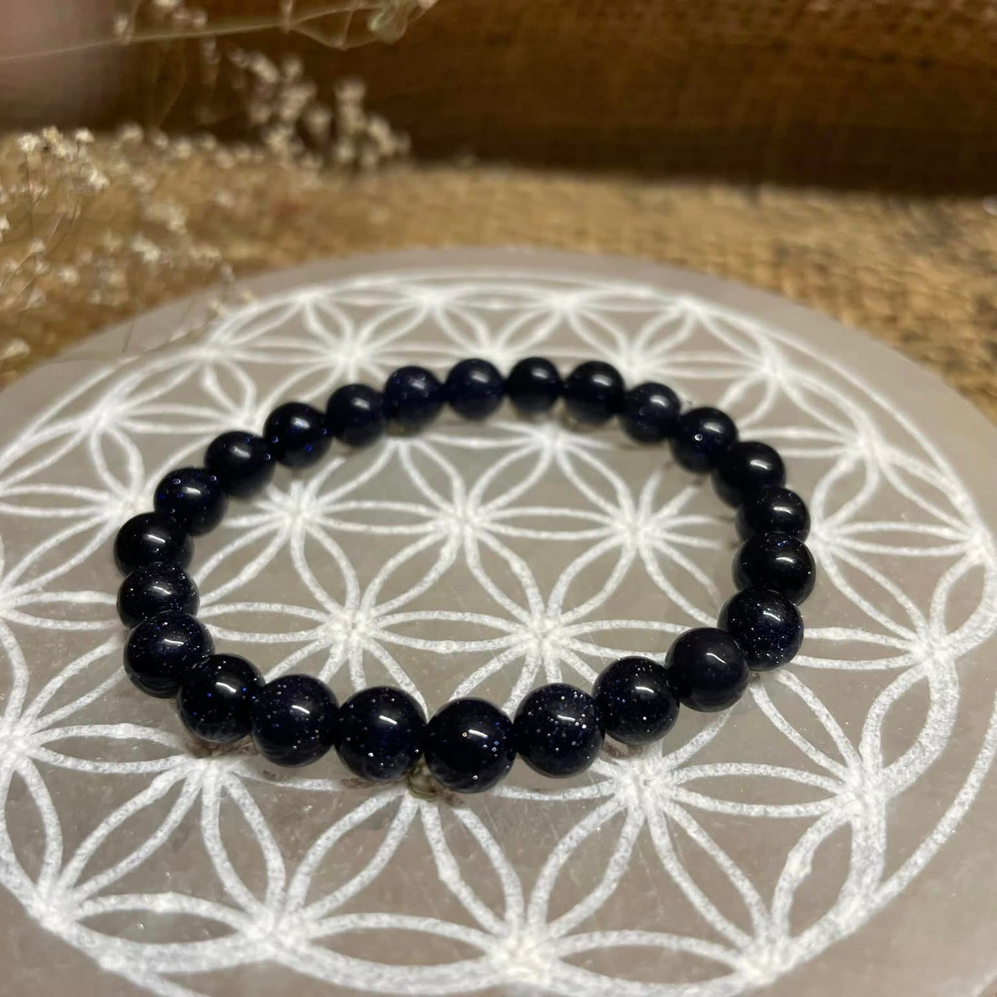Kinderkugelarmband - Blaufluss
