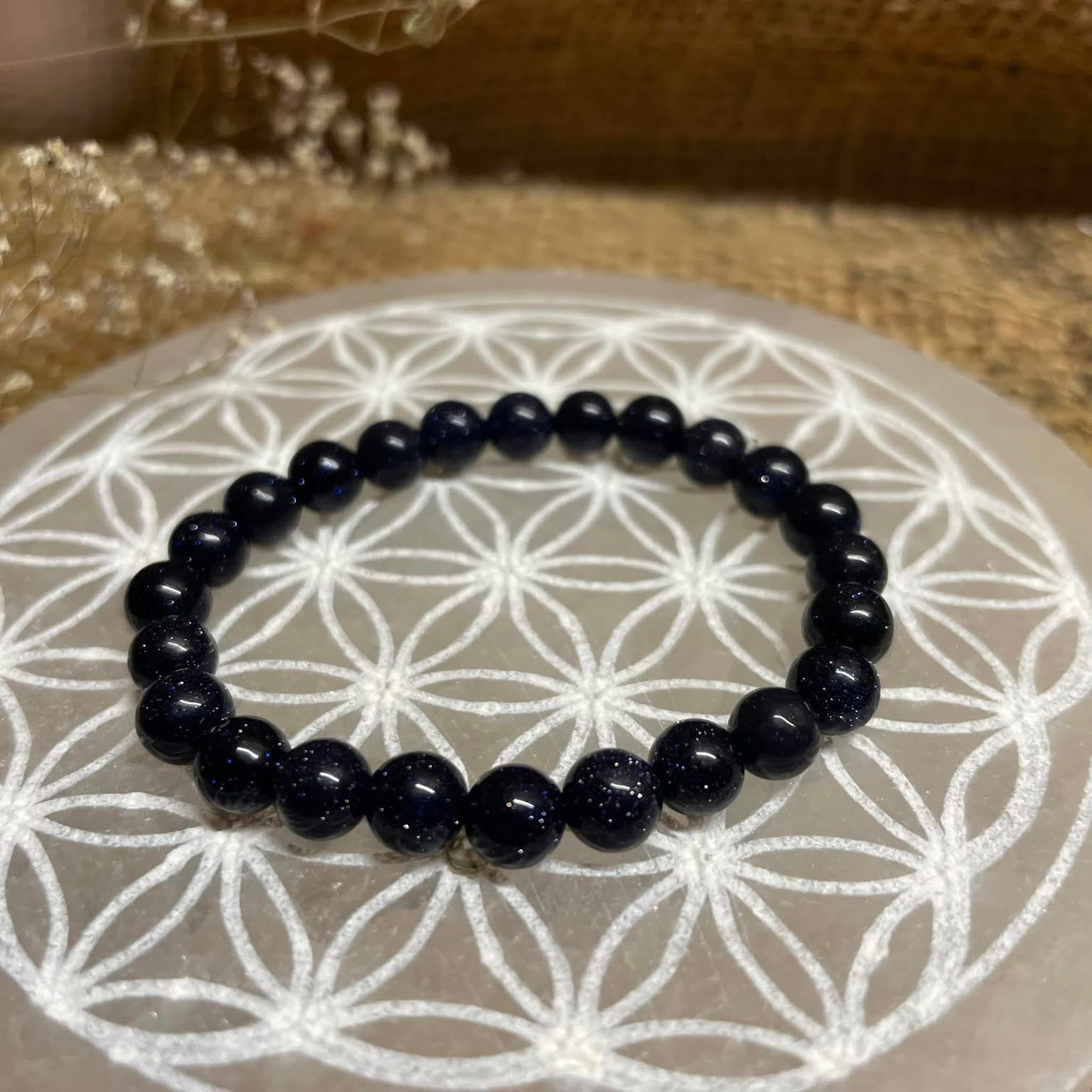 Kinderkugelarmband - Blaufluss