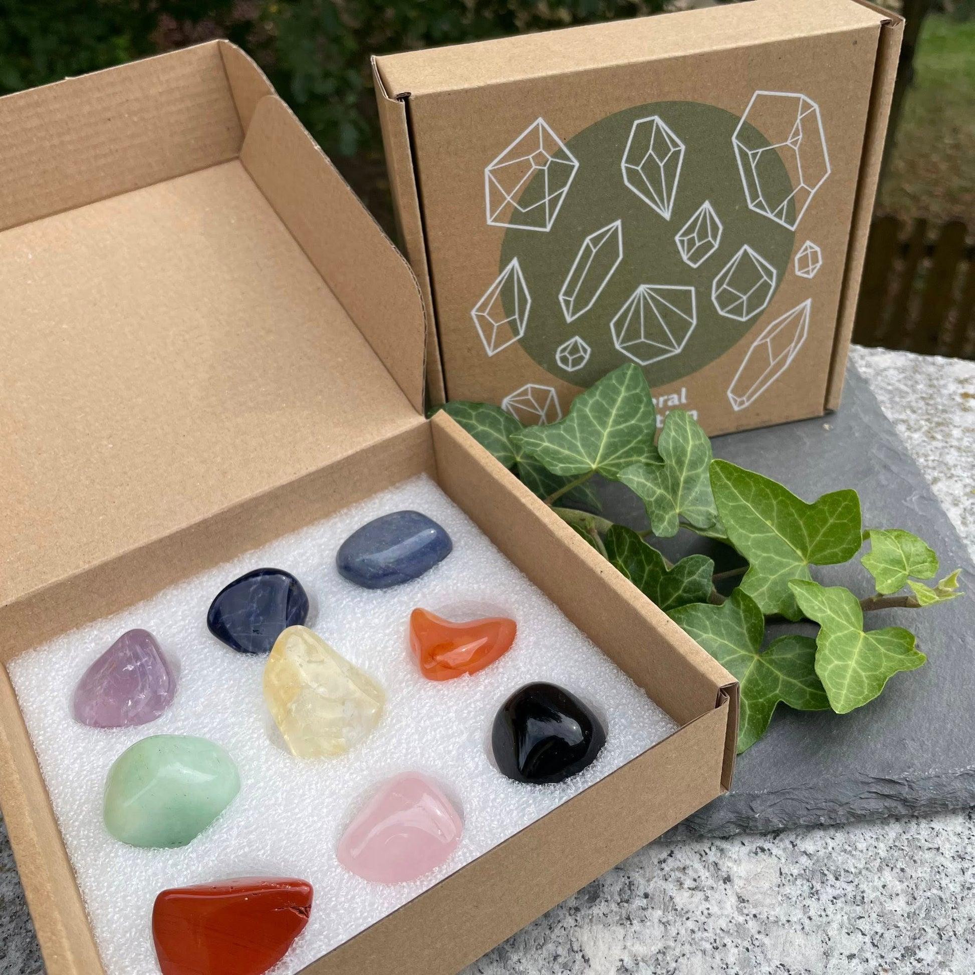 Trommelstein-Box "CHAKRA"