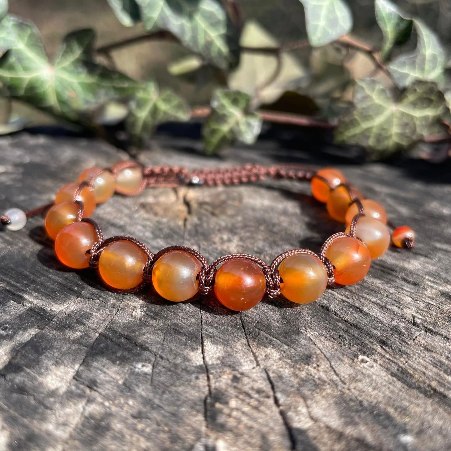 Buddha-Armband CARNEOL