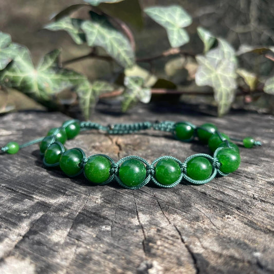 Buddha-Armband NEPHRIT