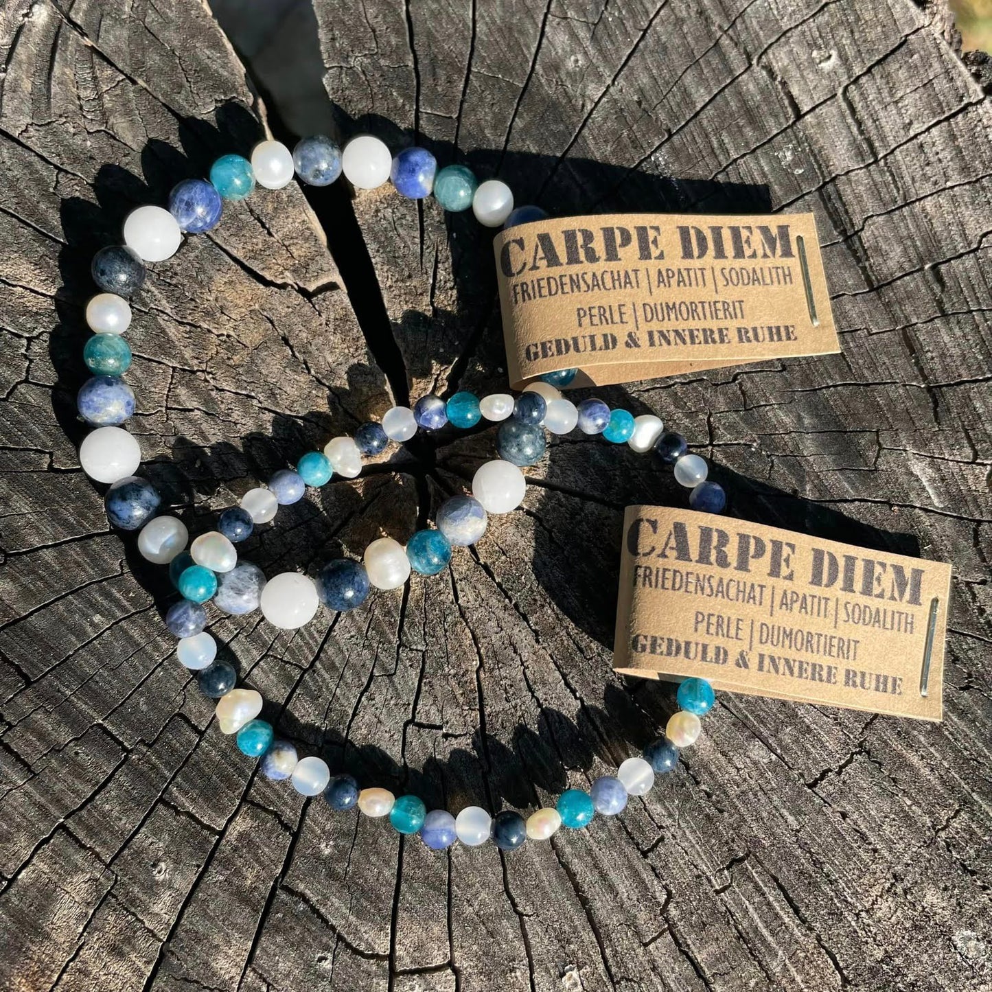 CARPE DIEM - Das Armband für mehr Geduld & innere Ruhe 6mm