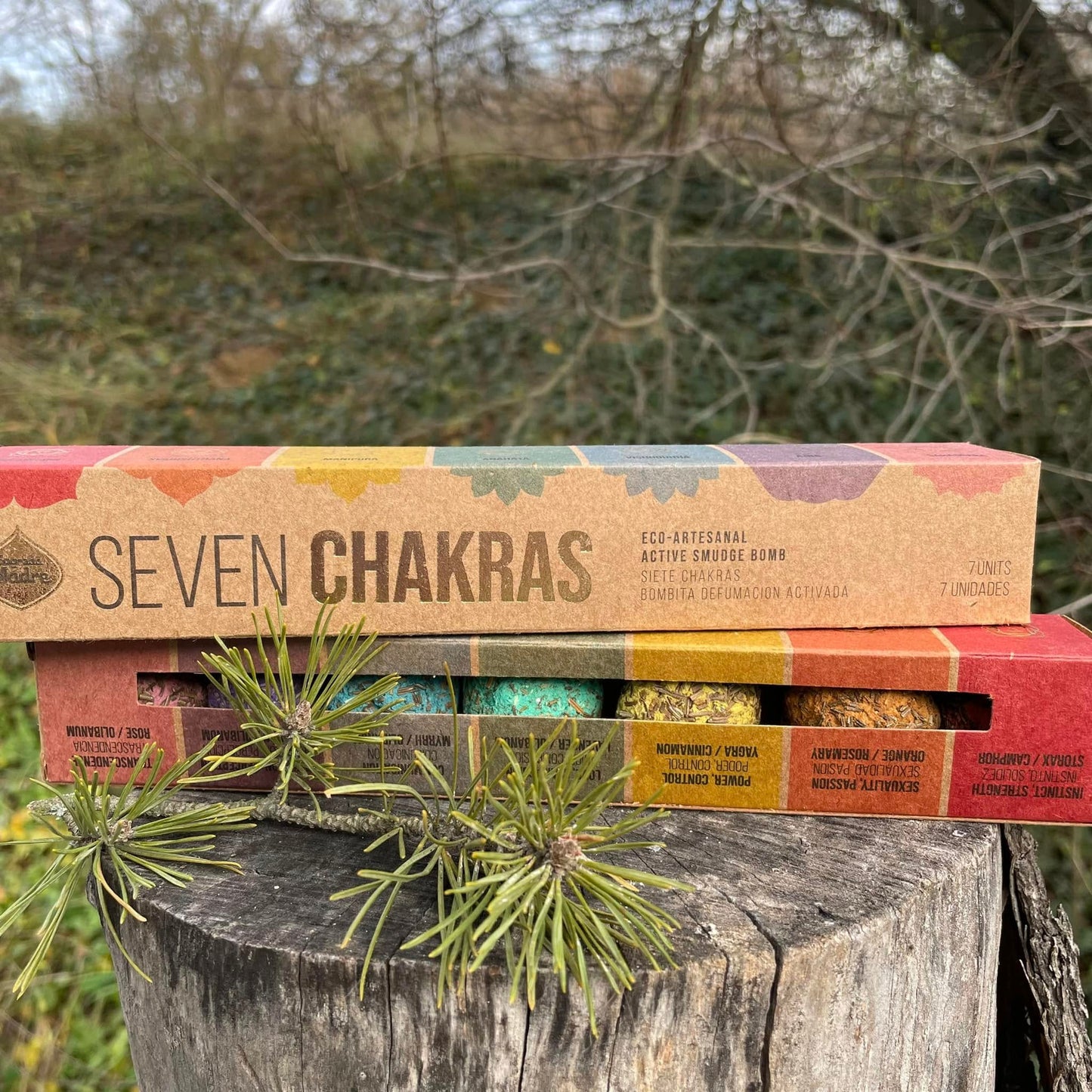 7 CHAKREN - Räucherkugeln