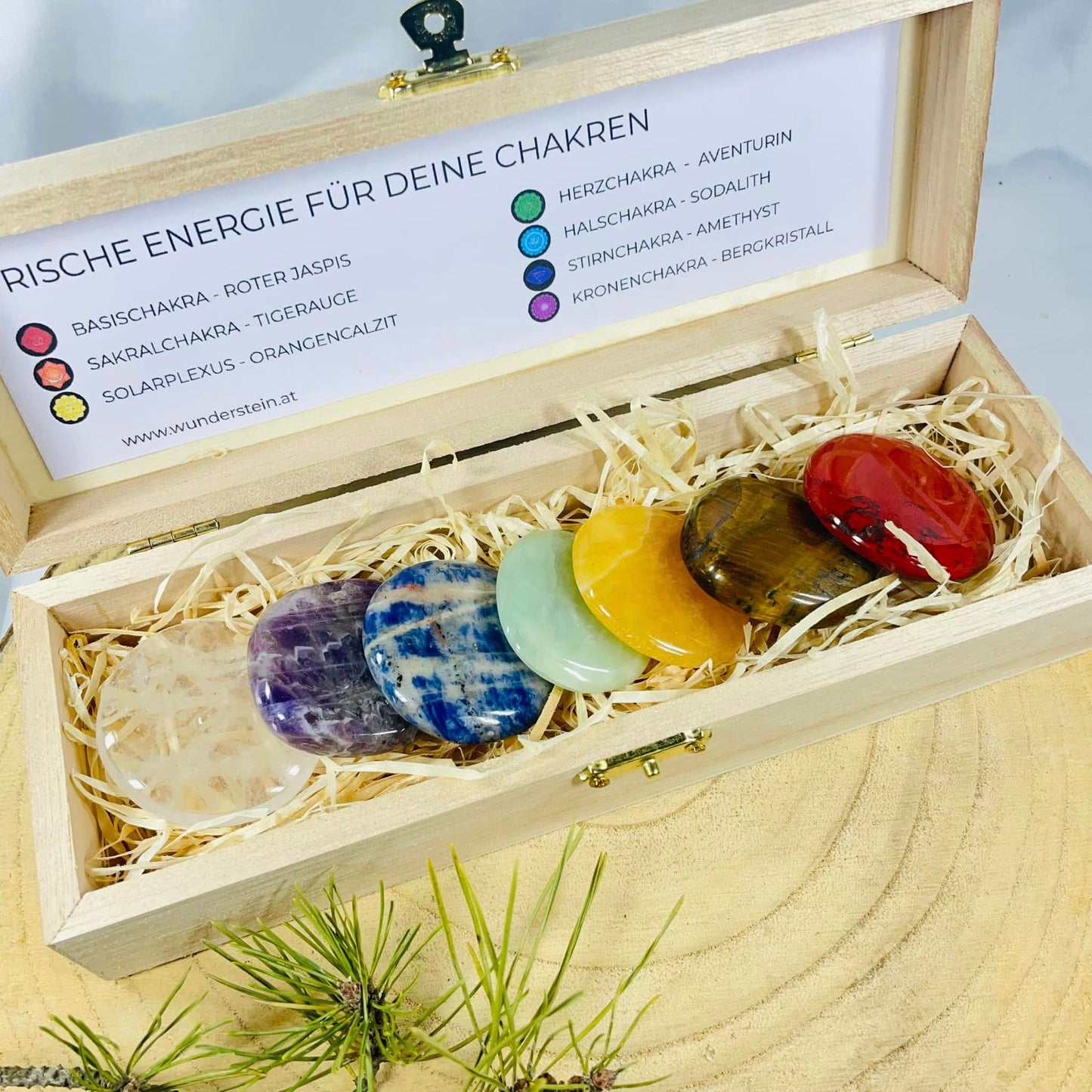 CHAKRENSTEINE Geschenkbox