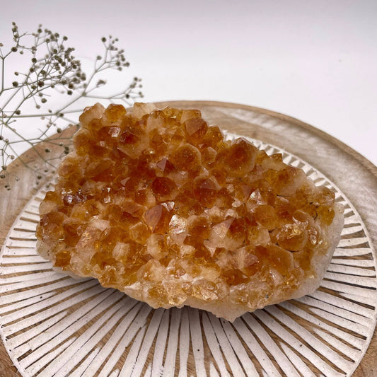 Citrin-Geodenstück Nr. 1