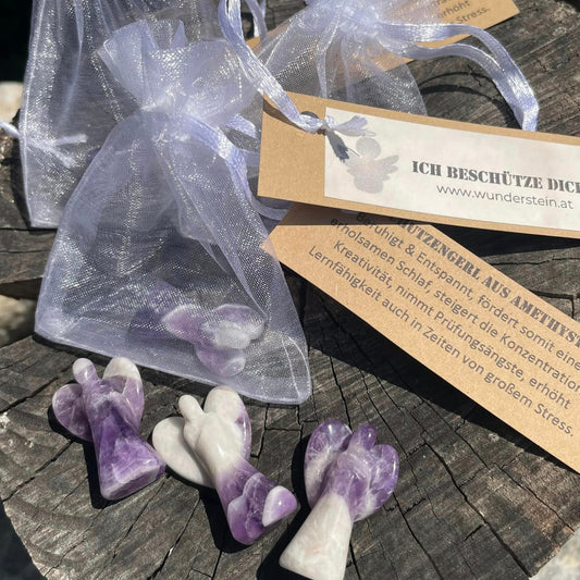 Schutzengerl aus Amethyst