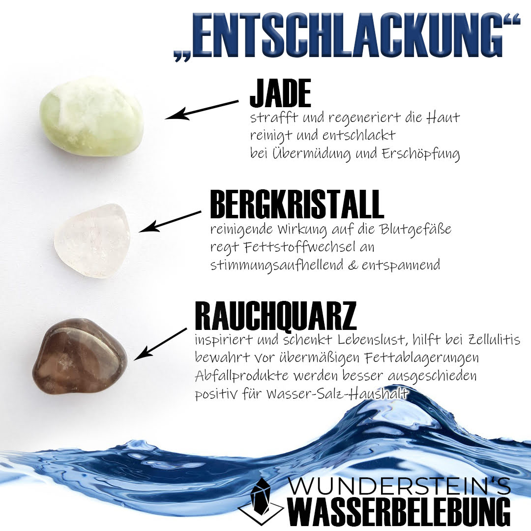 Wasserbelebung "ENTSCHLACKUNG"