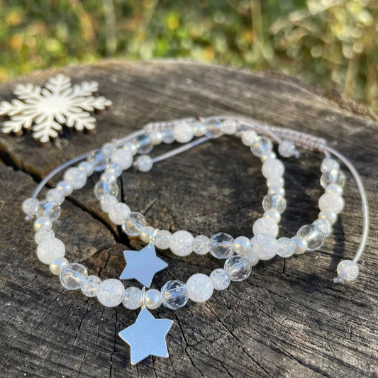Edelsteinarmband "FROZEN WINTER"