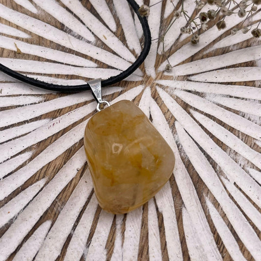 GOLDEN HEALER - Anhänger mit Silberöse Nr. 1